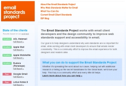 Das E-Mail-Standards-Project wurde ins Leben gerufen, um für die breite Unterstützung etablierter Standards zu werben.